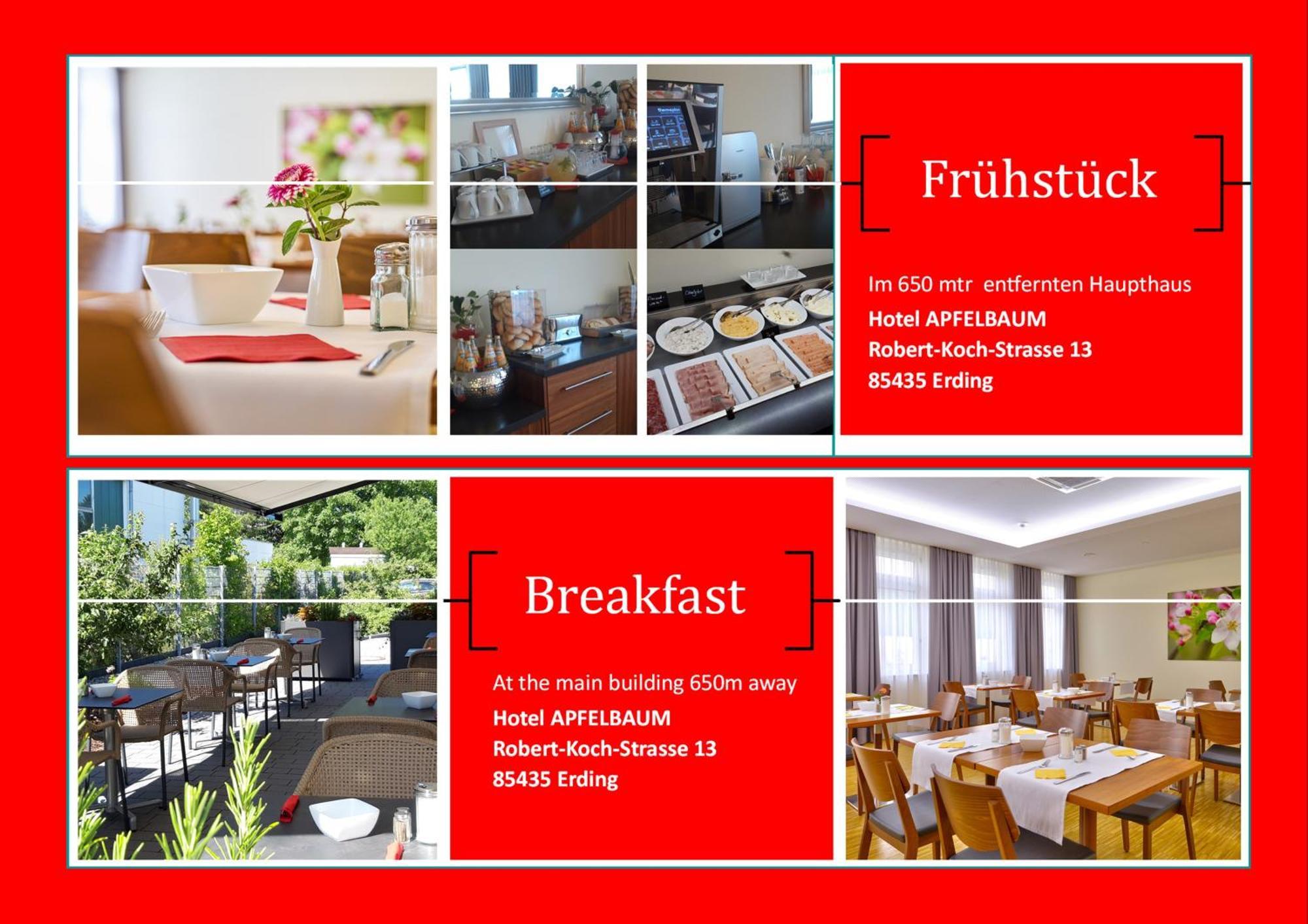 Hotel-Etage Apfelrot Erding Extérieur photo